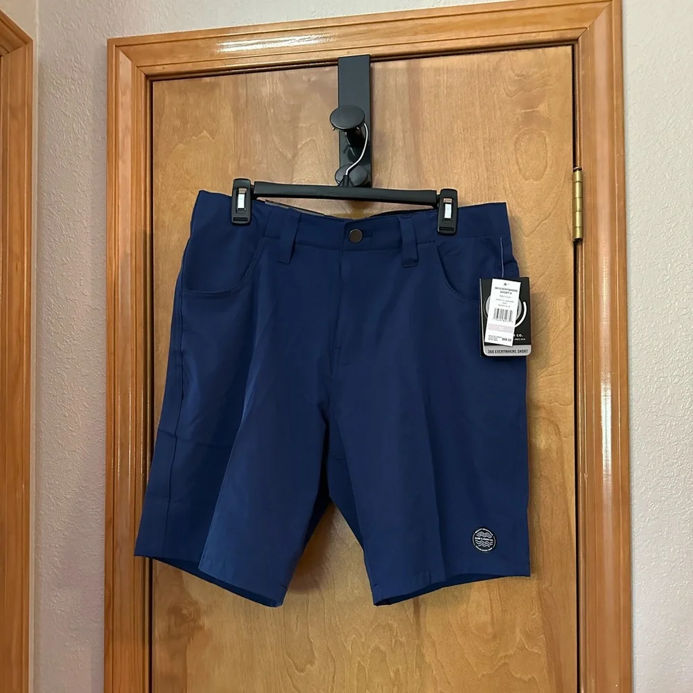 Surf and Swim Co. 360 Everywhere stretch Jacquard moody blue shorts